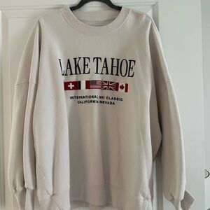 Abercrombie Lake Tahoe boyfriend sweatshirt